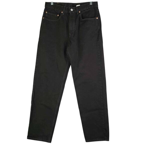 Levis 550 Jeans Vintage Men’s Size 32x32 Black Relaxed Fit Cotton Straight 32 - Picture 2 of 8